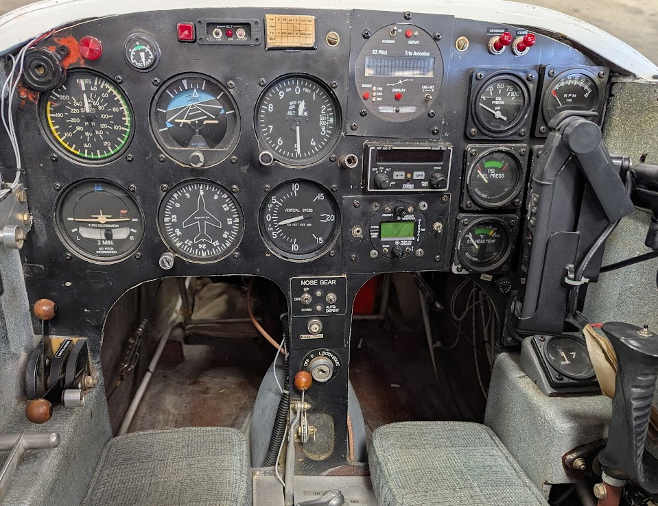the original aircraft panel