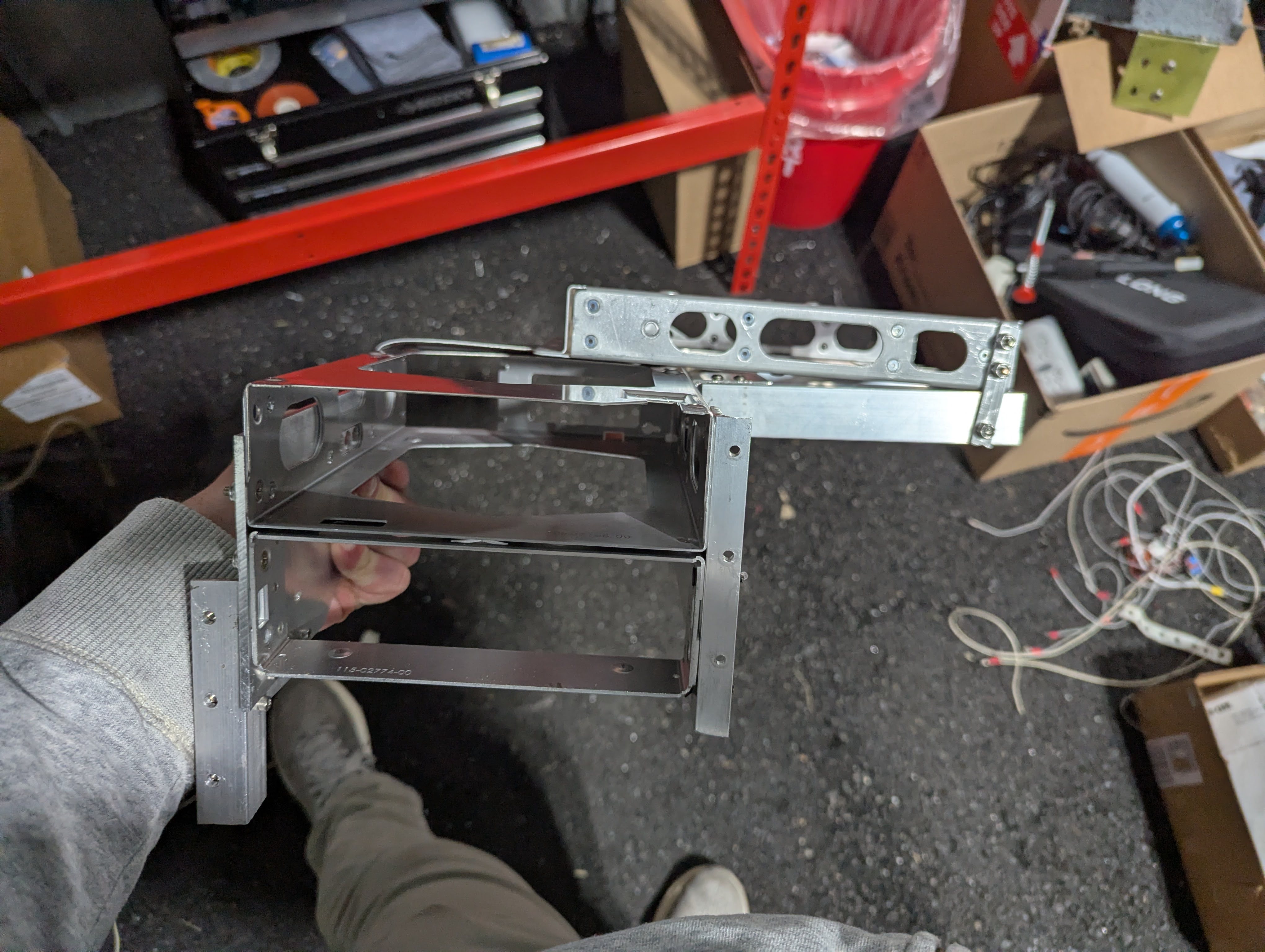 the stack fabricated for my avionics