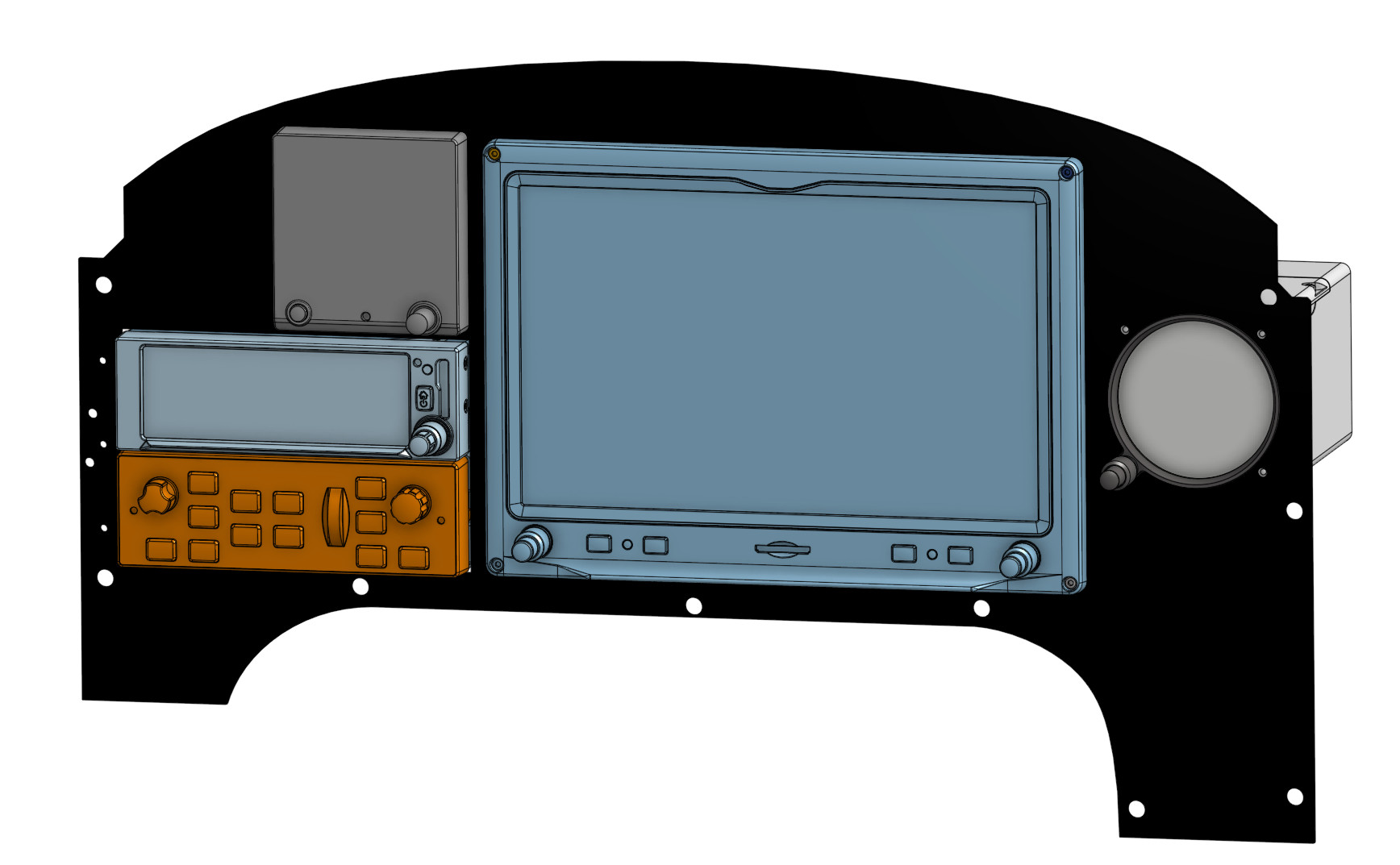 CAD of a potential panel upgrade